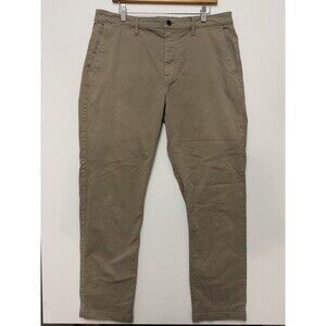Flint and Tinder Chino Pants Mens 36x32 Gray Straight Fit Preppy Huckberry *